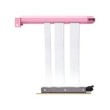 HYTE PCIe 5.0 Full x16 Bandwidth Maximum Stability Hyper Riser Cable - Strawberry Milk | ACC-HYTE-PCIE50-SM view 2