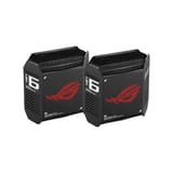 ASUS ROG Rapture GT6 Whole Home Mesh Wi-Fi 6 System (2 Pack) - AX10000 Tri-Band, WiFi 6, Black - 90IG07F0-MU9A20 view 2