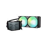 TRYX PANORAMA SE ARGB 240mm AIO Liquid CPU Cooler - Black (Addressable RGB, AMOLED Screen, 1850 RPM, 240mm Radiator) - L-P240L-AM2M-G0K view 1