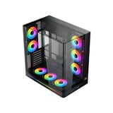 Xigmatek Pano II Tempered Glass E-ATX Gaming Case - Black - EN48418 view 2
