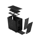 Fractal Meshify 2 Mini Black TG Dark Tint Micro ATX Mid Tower Case (mATX, Dark Tint Glass, High Airflow) - FD-C-MES2M-01 view 13