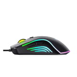 HAVIT Dynamic RGB Backlit Gaming Mouse (1200-7200 DPI, 6 Buttons) - MS1029 view 3
