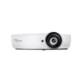 Optoma Full HD 1080p 3D DLP Portable Projector - White (5000 ANSI Lumens, 20,000:1 Contrast, 1.5x Zoom) - EH470 view 3