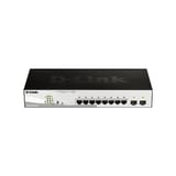 D-LINK 8 Port Gigabit PoE Smart Managed Switch - DGS-1210-10P-E view 1