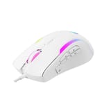 HAVIT Dynamic RGB Backlit Gaming Mouse - White (9 Programable Buttons, Up to 8000 DPI) - MS1033 view 4