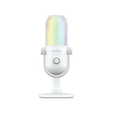 Razer Seiren V3 Chroma RGB USB Streaming Microphone - White (Key Specs: White, Supercardioid, 96 kHz) - RZ19-05060200-R3M1 view 2