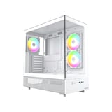 Montech XR ATX Mid Tower Case - White | 4710562741476 view 1