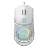 HAVIT White RGB 3-in-1 Wired Gaming Mouse (12800 DPI, 7 Buttons, USB) - MS965SE view 1