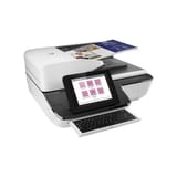 HP ScanJet Enterprise Flow N9120 fn2 Document Scanner - White (Key Specs: 600 dpi, 24-bit Color Depth, 200-sheet ADF, 120 ppm) - L2763A view 2