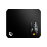 SteelSeries QcK Heavy Cloth Medium Gaming Mouse Pad - Black (4mm Thickness, Micro-woven Cloth, Non-slip Base) - QCK-63836 view 2