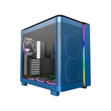 Montech KING 95 PRO Dual-chamber Mid-Tower Gaming Case - Blue - MO-CA-KING95-PRO-BLUE view 2