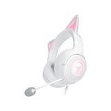 Razer Kraken Kitty V2 Wired RGB Gaming Headset with Kitty Ears - White | RZ04-04730600-R3M1 view 2