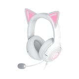Razer Kraken Kitty V2 Wired RGB Gaming Headset with Kitty Ears - White | RZ04-04730600-R3M1 view 1