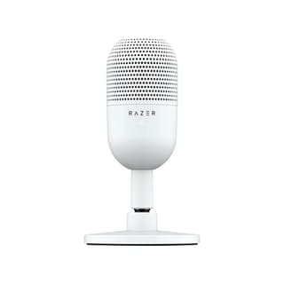 Razer Seiren V3 Mini Ultra-Compact USB Microphone - White (Key Specs: White, Supercardioid, Tap-to-Mute) - RZ19-05050300-R3M1