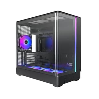 Montech KING 15 PRO Curved Glass ARGB Micro-ATX Gaming Case – Black