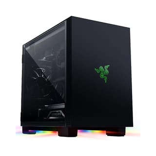 Razer Tomahawk Tempered Glass Mini-ITX Gaming Case - Black - RC21-01400100-R3M1