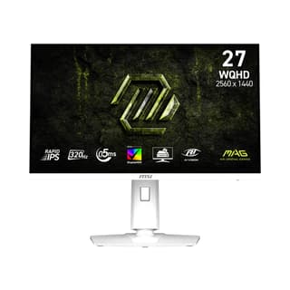 MSI MAG 274QRFW X32 27" WQHD Rapid IPS 320Hz 0.5ms Flat Gaming Monitor - White | 9S6-3CE49H-028
