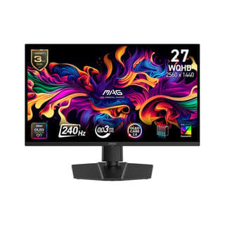 MSI MAG 273QP QD-OLED X24 27" WQHD 240Hz 0.03ms Flat Gaming Monitor - Black | 9S6-3CE69H-015