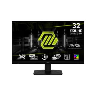 MSI MAG 322UPF 32" 4K UHD Rapid IPS 160Hz 1ms Flat Gaming Monitor - Black | 9S6-3DC79T-020