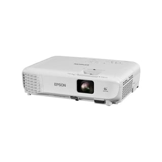 EPSON EB-X05 XGA 3LCD Business Projector - White (3300 Lumens, XGA Resolution, 15000:1 Contrast Ratio, Long Lamp Life) - V11H839040