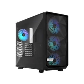 Fractal Meshify 2 Lite Light Tint Tempered Glass RGB ATX Gaming Case - Black - FD-C-MEL2A-05