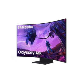 SAMSUNG Odyssey Ark 55 Inch 4K HDR 165 Hz Curved Gaming Monitor (1000R Curve, 1ms GTG, Quantum Mini-LED) - LS55BG970NMXUE