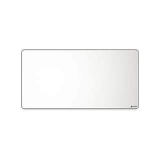 GLORIOUS Stich Cloth XXL Extended Gaming Mat - White (XXL Extended, 3mm Thickness, Non-slip Rubber Base) - GW-XXL