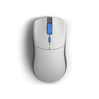 GLORIOUS Series One PRO Vidar Forge Wireless Mouse - Gray/Blue - 19000 DPI, 80M Clicks, 84hr Battery - GLO-MS-P1W-VI-FORGE
