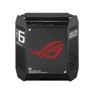 ASUS ROG Rapture GT6 Gaming Mesh Wi-Fi 6 System (AX10000, Tri-Band) - 1 Pack - 90IG07F0-MU9A10