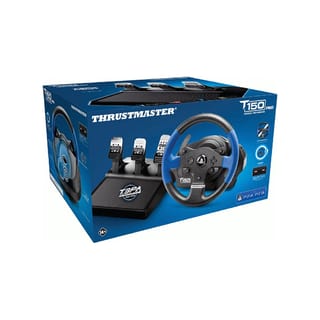 THRUSTMASTER T150 Pro Racing Wheel Blue for PS4/PS3 (1080 Force Feedback, 3-Pedal Set) - TM-WHL-T150RS-PRO