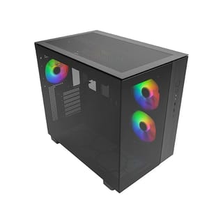 Montech KING 65 PRO Tempered Glass Airflow Mid-Tower Gaming Case - Black - KING-65-PRO-(B)