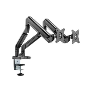 Navodesk Model A PRO Dual Monitor Arm - Black | Gas Spring Tech, USB Hub - CTRL-APRO-DUAL-BK