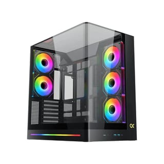 Xigmatek Pano II Tempered Glass E-ATX Gaming Case - Black - EN48418