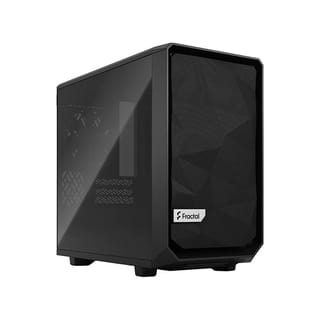 Fractal Meshify 2 Nano Black TG Dark Tint Mini-ITX Computer Case (Black, Tempered Glass, High Airflow) - FD-C-MES2N-01