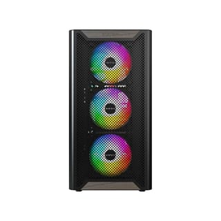 Montech XR Wood Full-Coverage Dust Filters ATX Gaming Case - Black - XR-Wood-B