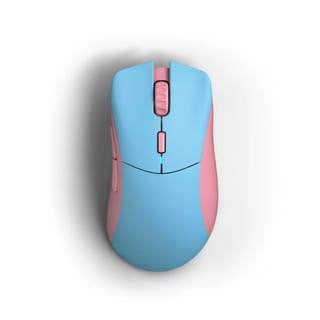GLORIOUS Model D PRO Forge Wireless Gaming Mouse - Skyline Blue/Pink (Ultralight, 19000 DPI, 1000Hz Polling Rate) - GLO-MS-PDW-SKY-FORGE