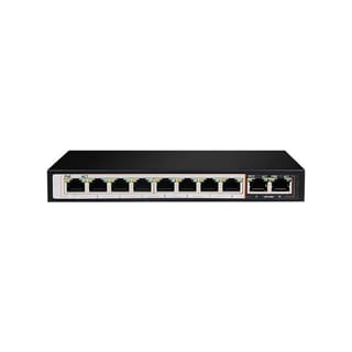 D-LINK 10 Port Gigabit PoE Unmanaged Switch DGS-F1010P-E (8 PoE Ports, 96W PoE Budget, 20Gbps Switching)