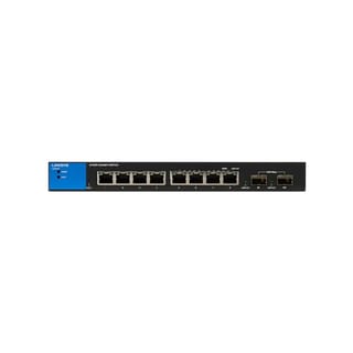 Linksys LGS310C 8-Port Gigabit Managed Ethernet Switch with 2 1G SFP Ports