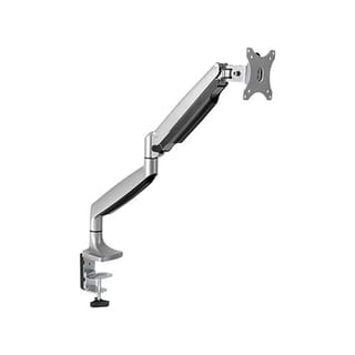 SKILL TECH Single Monitor Thin Gas Spring Monitor Mount Stand - Metallic Grey - SH100-C012