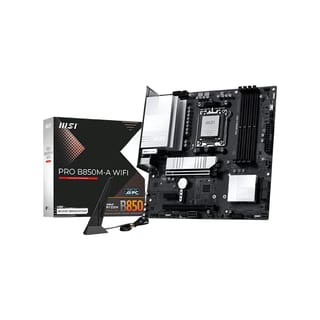 MSI PRO B850M-A WIFI mATX AM5 DDR5 Motherboard - Black - 911-7E66-002