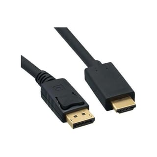 KONGDA DisplayPort to HDMI Cable 3 Meter (Black) - Kongda-DP-HDMI-3