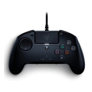 Razer Raion Fightpad Gaming Controller for PlayStation 4 (6 Face Buttons, Mecha-Tactile D-Pad, Wired) - Black - RZ06-02940100-R3G1