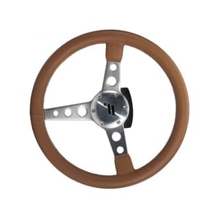 Fanatec Clubsport Wheel Rim Classic Racing Wheel | Silver Aluminum, Black Leather - UH R DRIFT