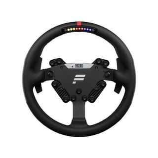 Fanatec ClubSport RS Steering Wheel | CSW-RRS (PC, PS4 Ready, Leather Rim, Magnetic Shifters, RevLED) - CSW-RRS