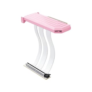 HYTE PCIe 5.0 Full x16 Bandwidth Hyper Riser Cable - Strawberry Milk - ACC-HYTE-PCIE50-SM