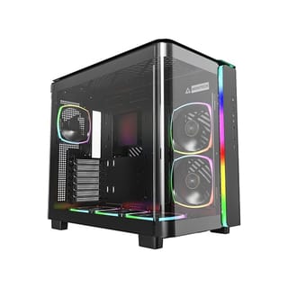 Montech KING 95 PRO Dual-chamber Mid-Tower Gaming Case - Black - MO-CA-KING95-PRO-BK