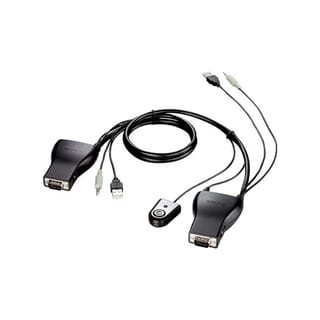 D-LINK KVM Switch 2 Port USB with Audio Support - KVM-221