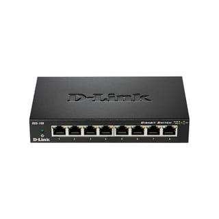 D-LINK SWITCH DLINK 8 PORT GIGABIT | DGS-108 (8-Port, Gigabit Ethernet, Unmanaged) - DGS-108