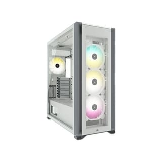 Corsair iCUE 7000X Tempered Glass RGB Full-Tower Gaming Case - White - CC-9011227-WW