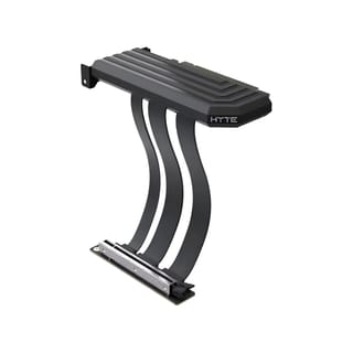 HYTE PCIe 5.0 Full x16 Bandwidth Maximum Stability Hyper Riser Cable - Pitch Black | ACC-HYTE-PCIE50-BB